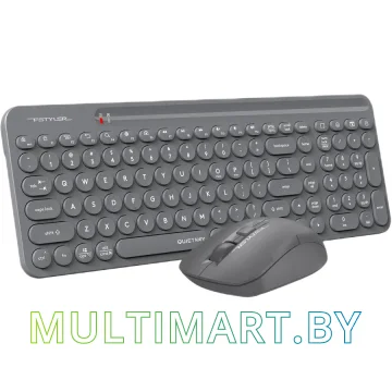 Комплект клавиатура + мышь A4Tech Fstyler FG3300 Air (серый) картинка 2